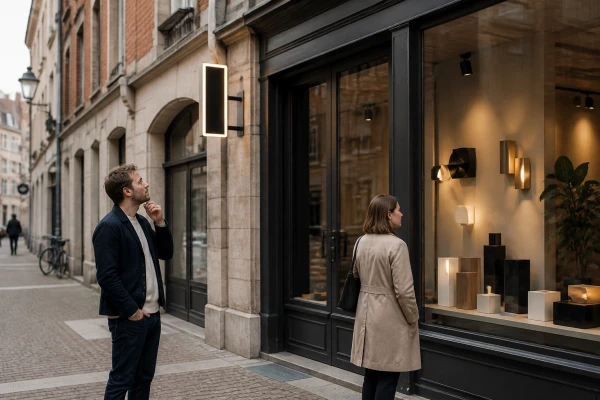 Enseigne lumineuse Longueau