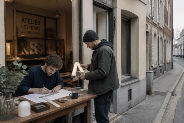 ENSEIGNE LUMINEUSE SUR MESURE Amiens