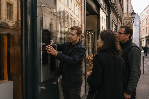 Plaque plexi Amiens